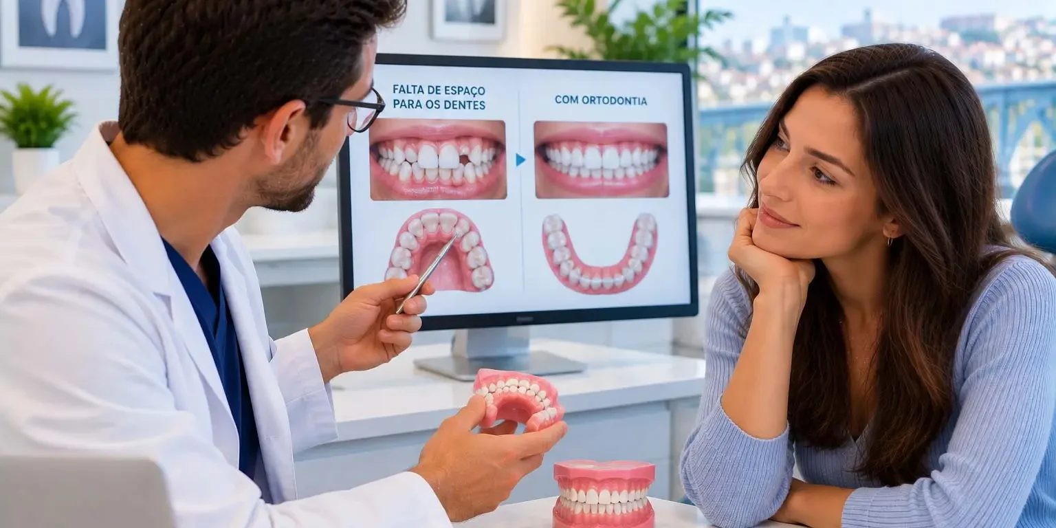 Falta de Espaço para os Dentes Falta de Espaço para os Dentes