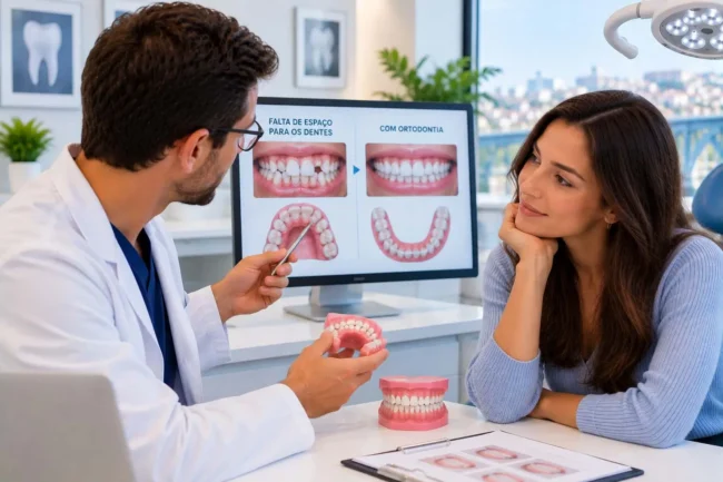 Falta de Espaço para os Dentes Falta de Espaço para os Dentes