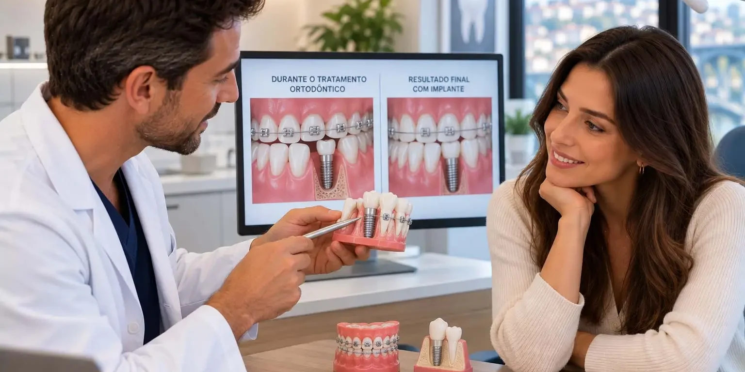 Implantes Durante um Tratamento Ortodôntico Implantes Durante um Tratamento Ortodôntico